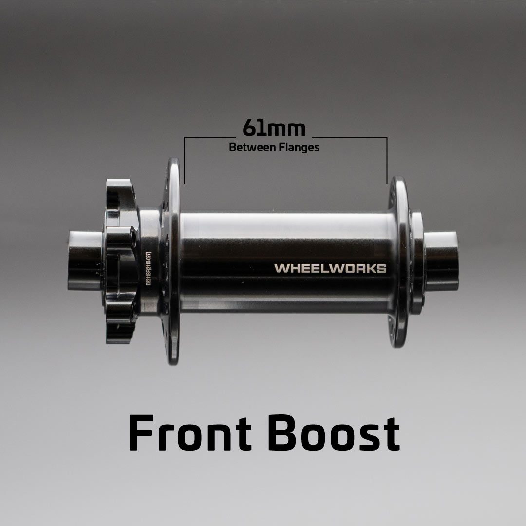 Dial 6-Bolt Disc Boost Front Hub