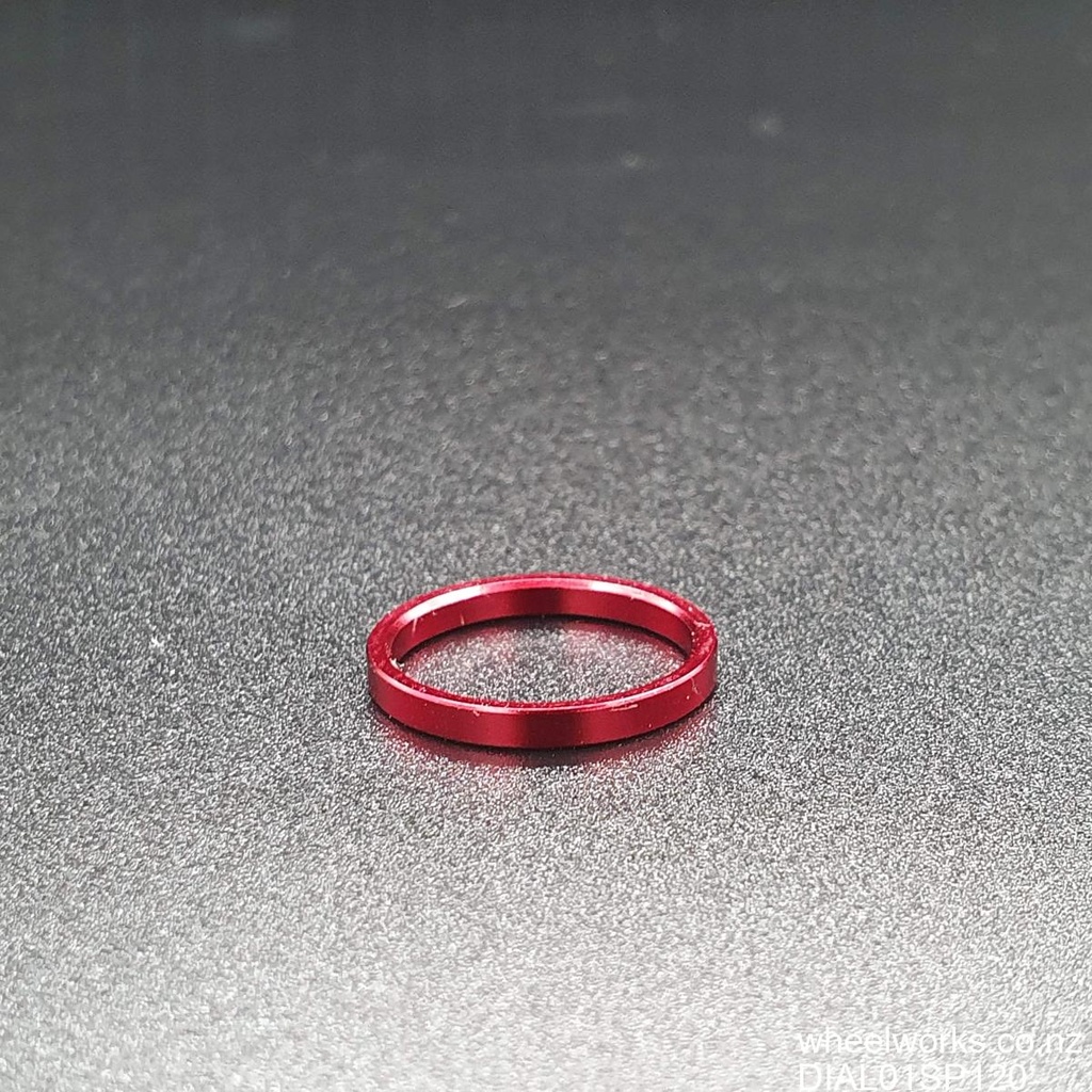 [DIAL01SP120] Dial small part: Internal freehub body spacer, fits all Dial road and mountain hubs. 2mm