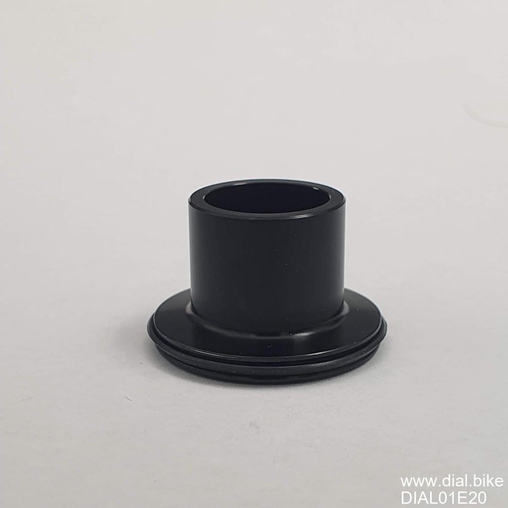 [DIAL01E20] Dial small part, Endcap, Front, 15mm thru-axle, labelled as E20
