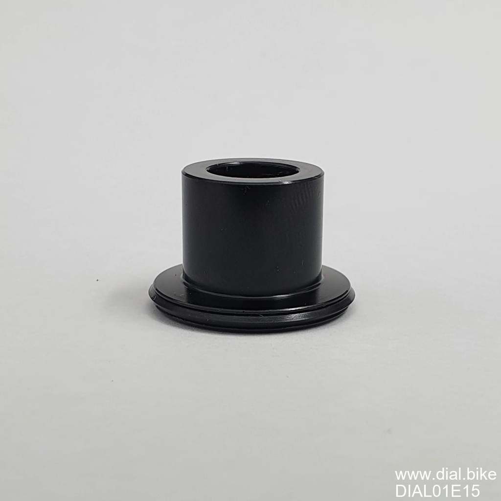[DIAL01E15] Dial small part, Endcap, Rear, 12mm thru-axle, labelled as E15