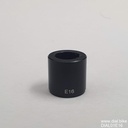 Dial small part, Endcap, Rear, 12mm thru-axle, labelled as E16