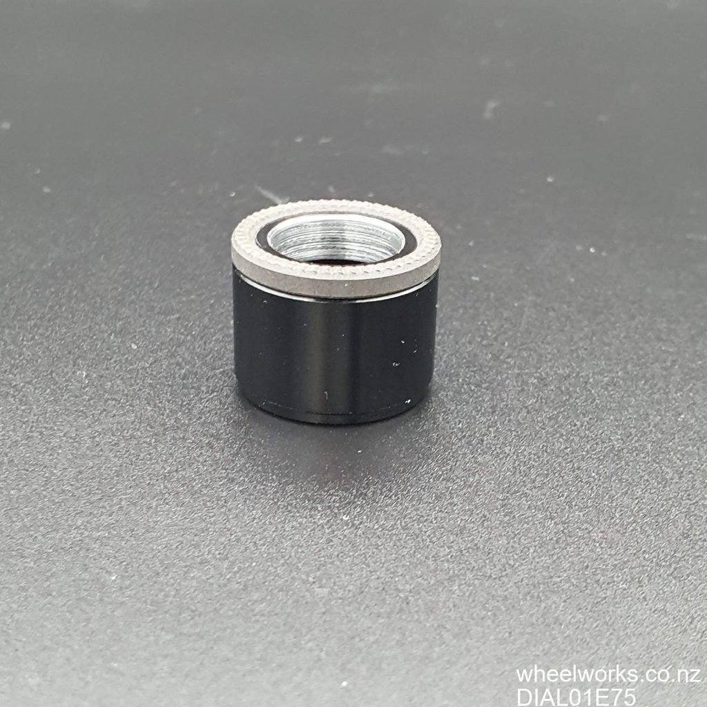 [DIAL01E75] Dial small part, Endcap, Rear, 12mm thru-bolt, labelled as E75