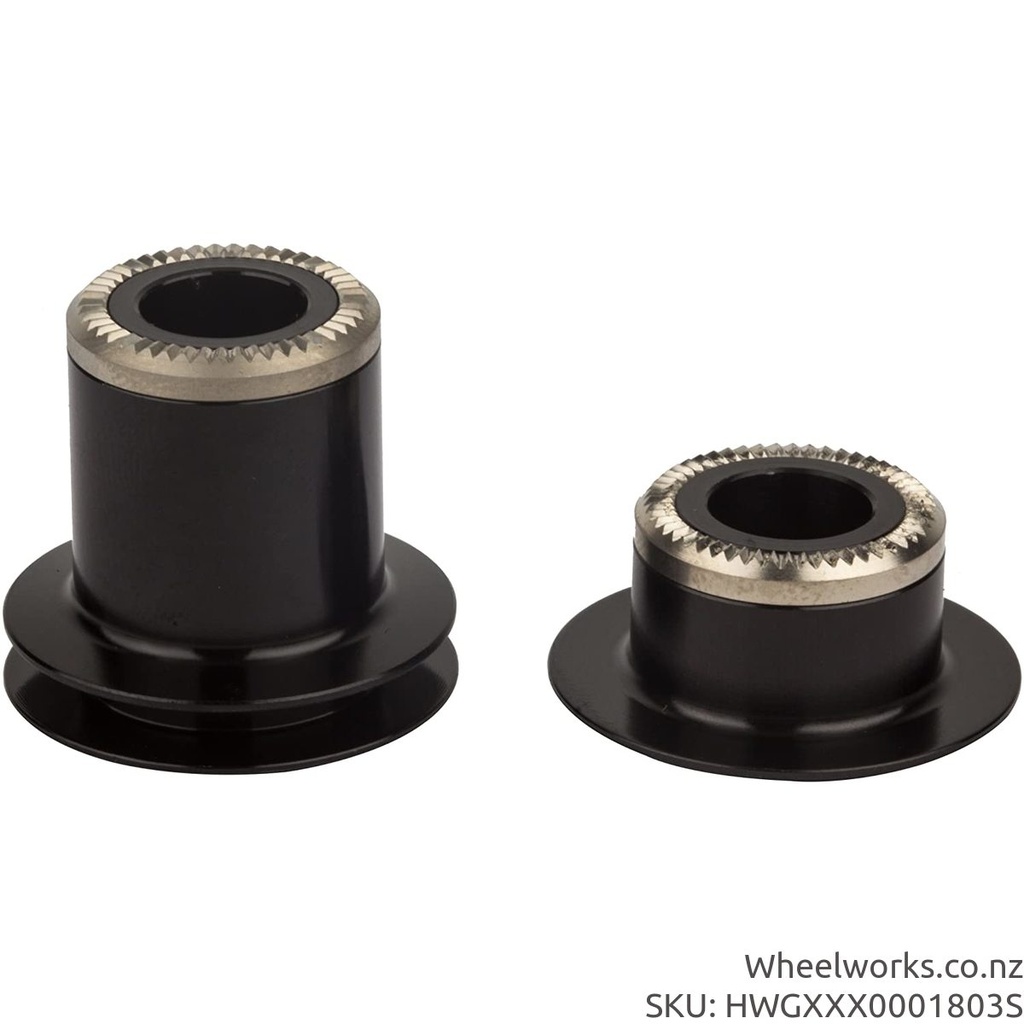 [HWGXXX0001803S] HWGXXX0001803S DT Swiss rear endcap pair, 135x10 thru-axle, HG 35mm - 6-Bolt or Center lock
