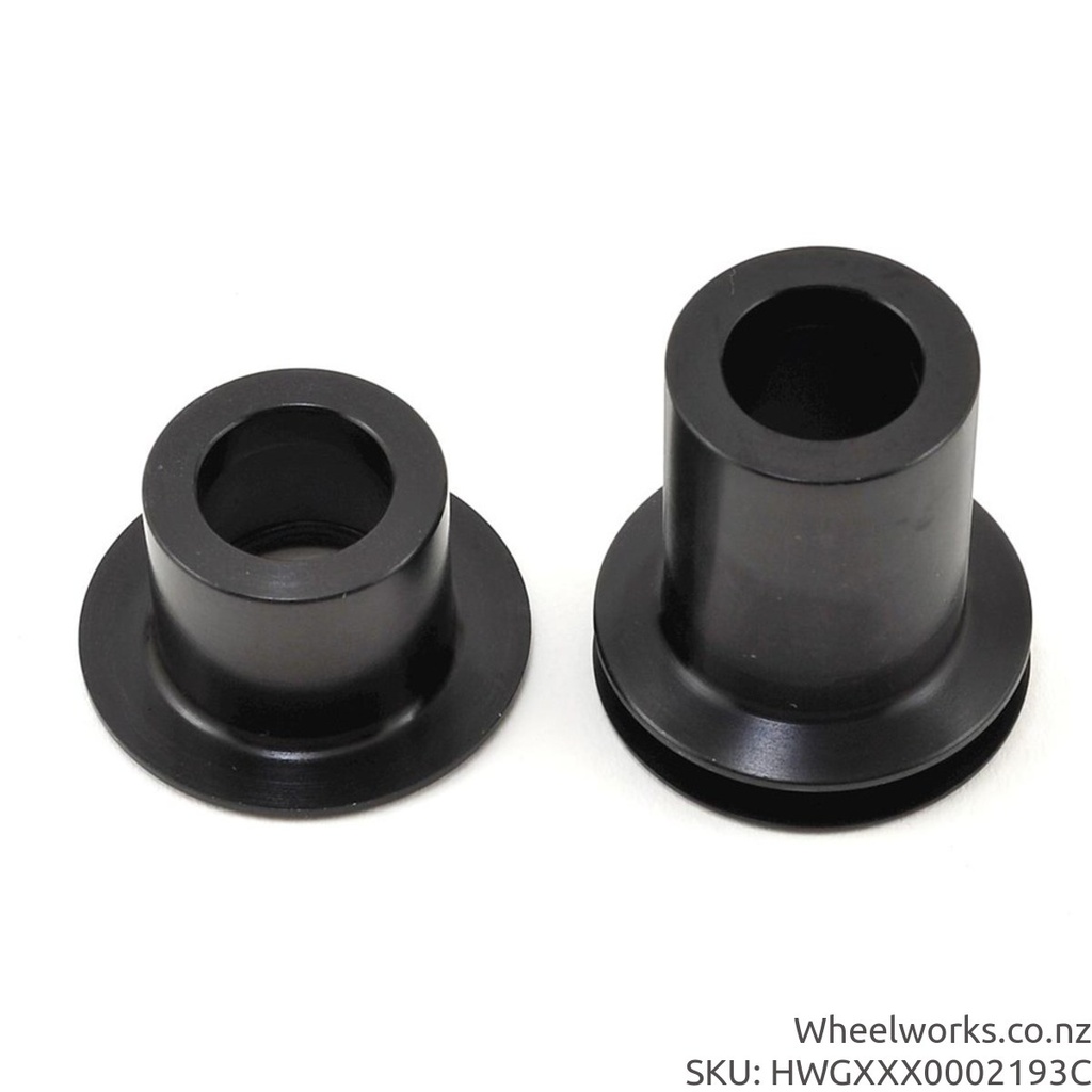[HWGXXX0002193C] HWGXXX0002193C DT Swiss rear endcap pair, 142x12 thru-axle, 148x12 thru-axle, 157x12 thru-axle, HG 35mm - 6-Bolt or Center lock