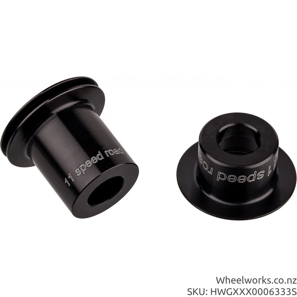 [HWGXXX0006333S] HWGXXX0006333S DT Swiss rear endcap pair, 142x12 thru-axle, 148x12 thru-axle, 157x12 thru-axle, HG 36.8mm