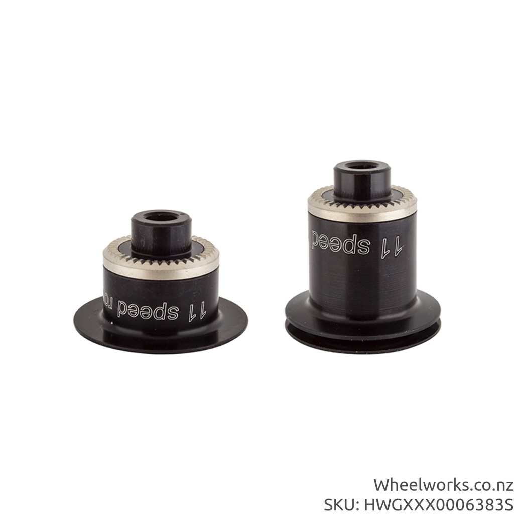 [HWGXXX0006383S] HWGXXX0006383S DT Swiss rear endcap pair, 135mm QR, HG 36.8mm - Straight-Pull Hub