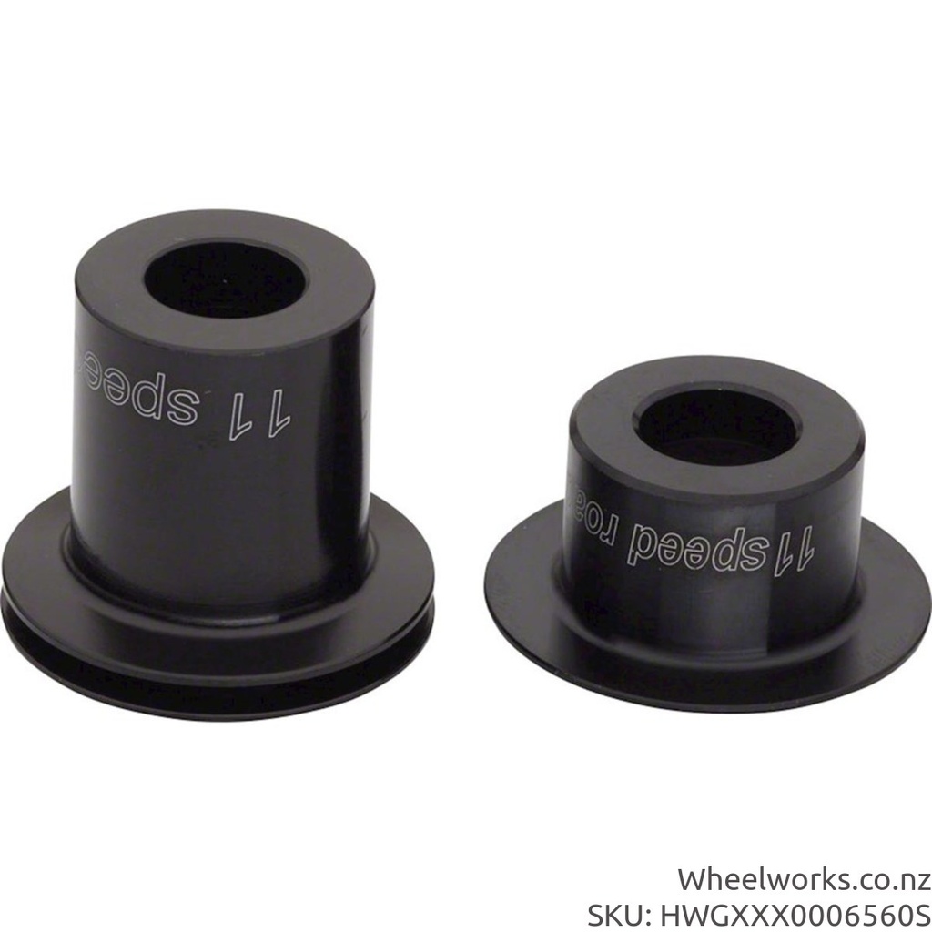 [HWGXXX0006560S] HWGXXX0006560S DT Swiss rear endcap pair, 135x10 thru-axle, HG 35mm - Straight-Pull Hub, Center Lock