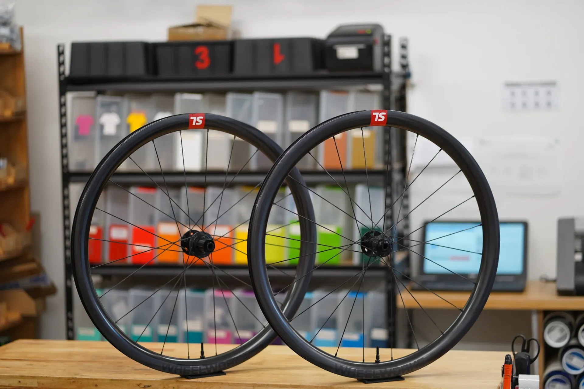 Demo wheelset SO-18060 (SL Carbon 25mm internal / 35mm deep on Dial hubs)