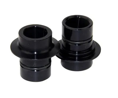 Small part, Hope Pro2, Pro2EVO, Pro4, Pro5 endcaps, front, 6-bolt, pair, 15mm thru-axle