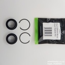 Small part, Hope Pro5 endcaps, front, 6-bolt, pair, 20mm Boost