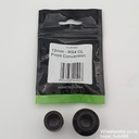 Small part, Hope Pro5 endcaps, front, Center Lock, pair, 12mm thru-axle