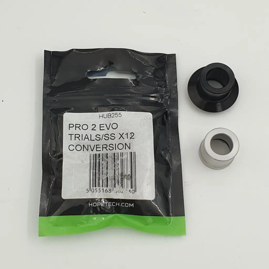 [HUB255] Hope Pro2 / Pro4 trails 142x12 axle and endcaps
