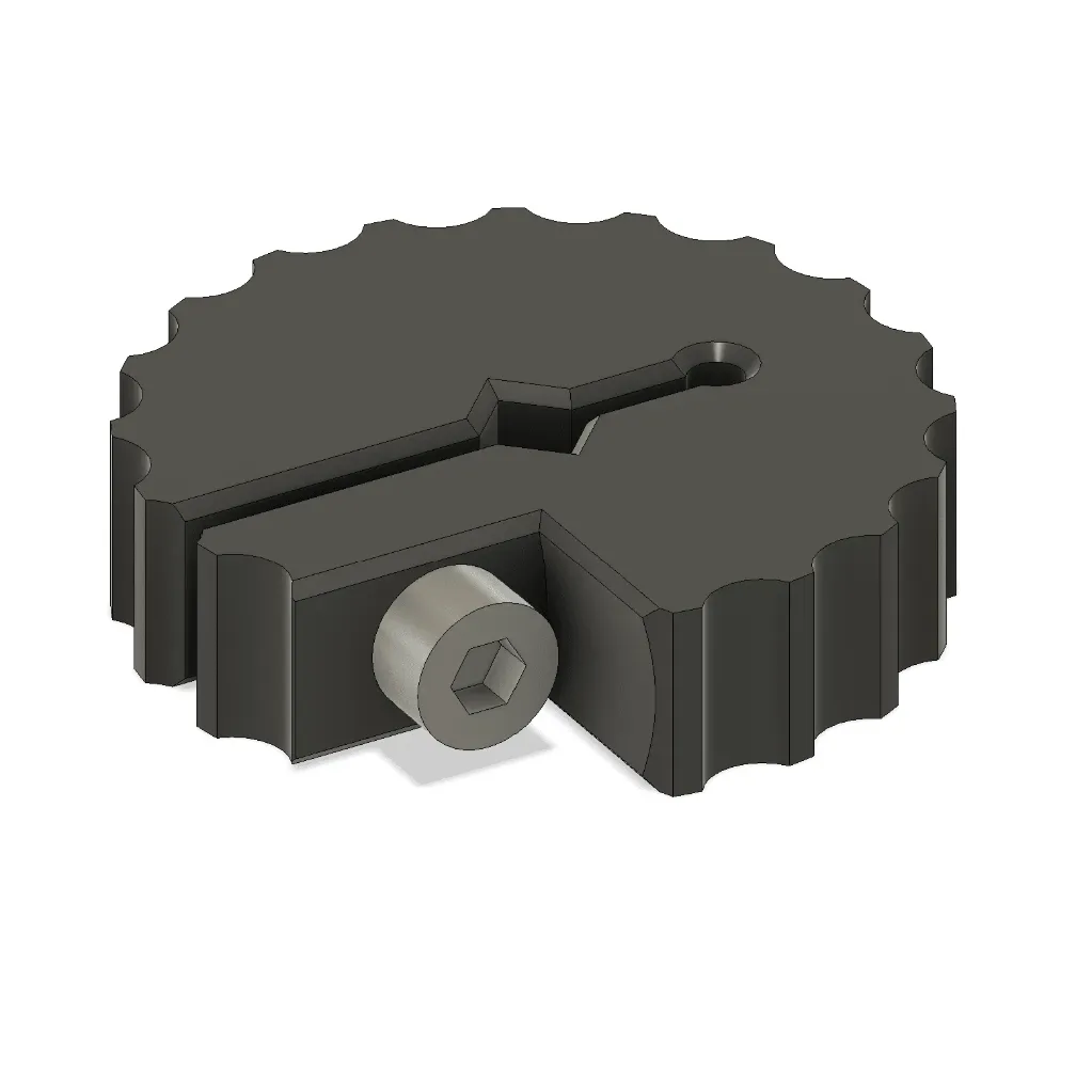 [nippleClampToolBlack320] Spoke nipple clamp tool, black, 3.20mm spoke nipple
