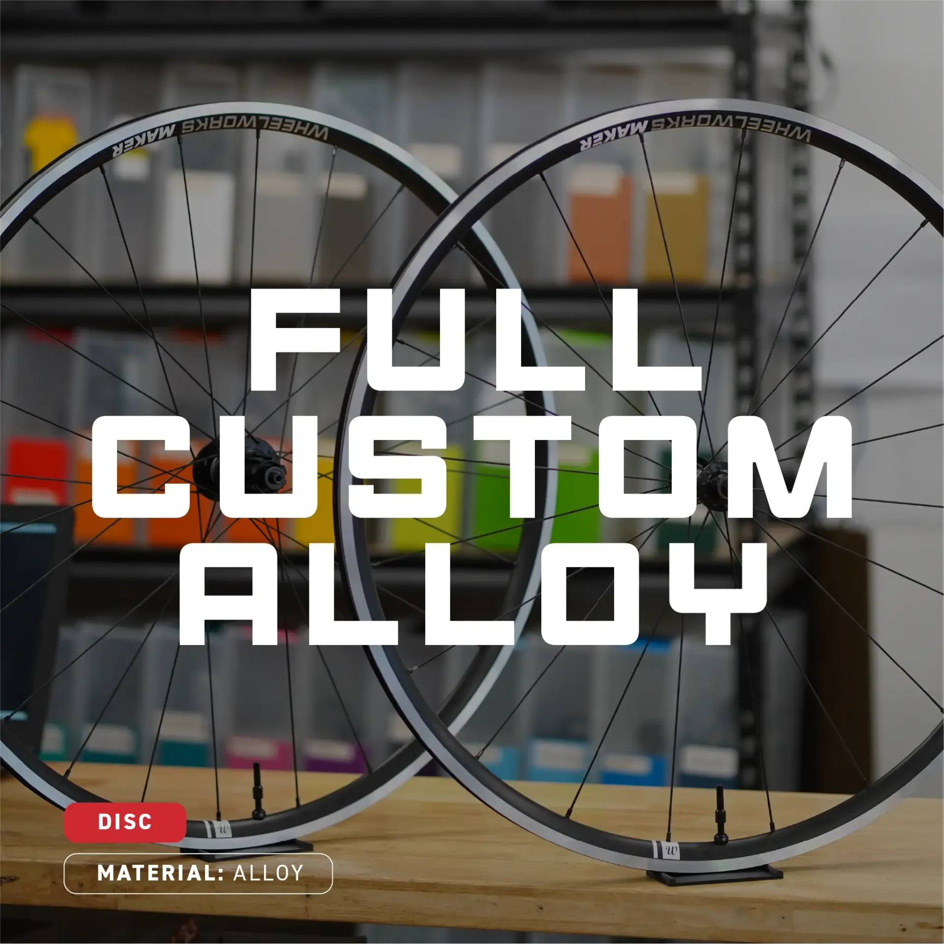 Full Custom Alloy Disc