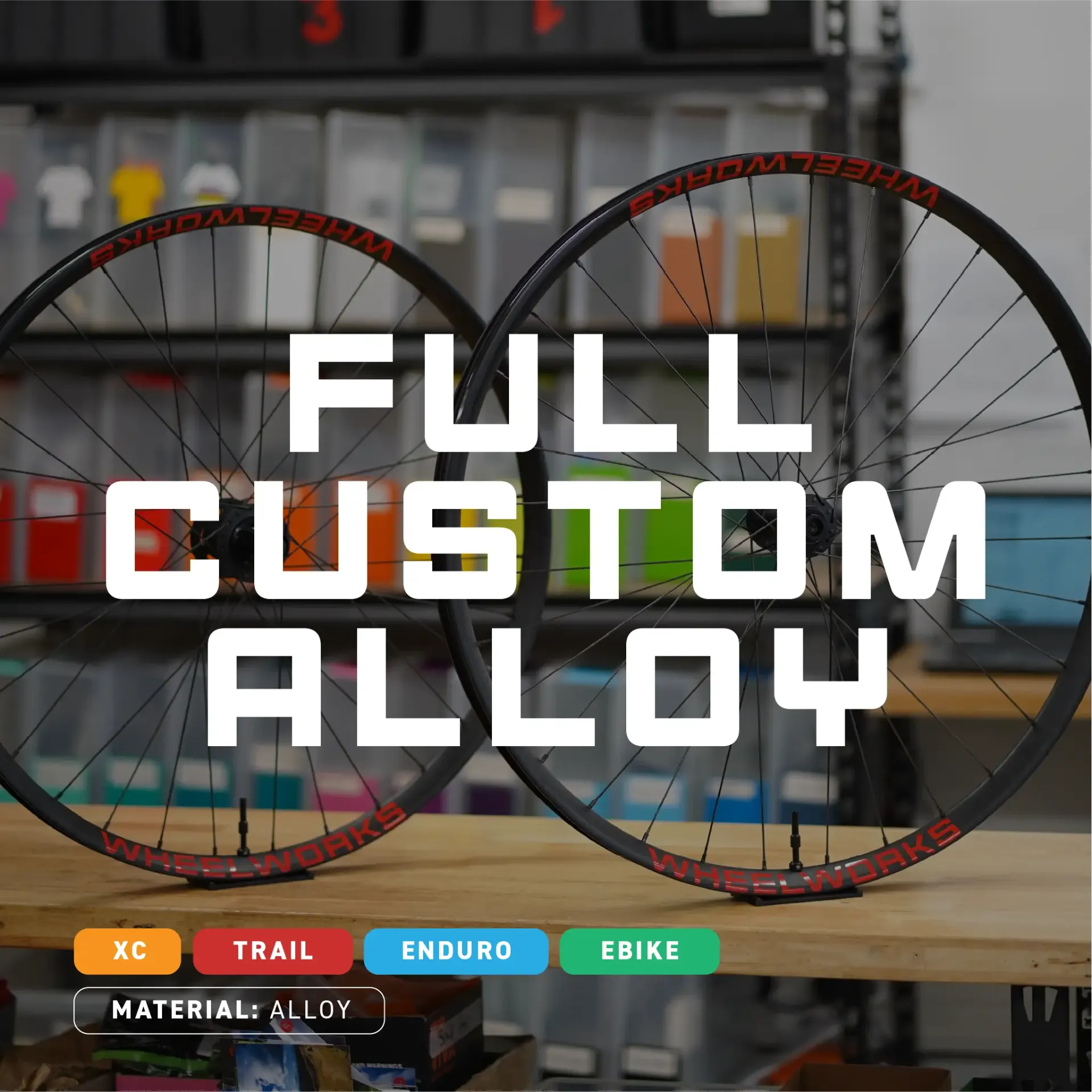 Mountain Full Custom Alloy (Wheelworks Dial  (Center Lock), Sram XD, I don't know | Something else | Help me after purchase)