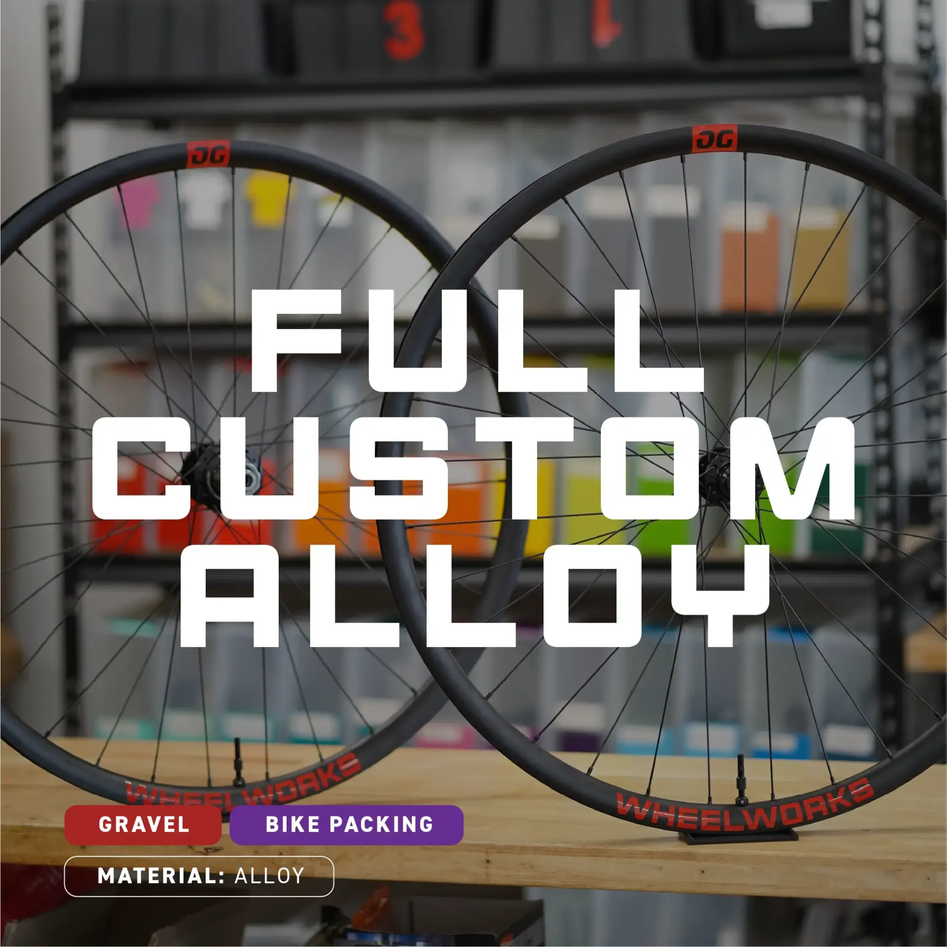 OG Full Custom Alloy (Wheelworks Dial  (Center Lock), Sram XDR, I don't know | Something else | Help me after purchase)