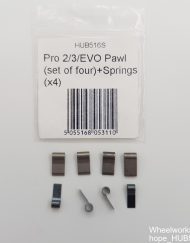 Hub part, Hope Pro3 / Pro2 EVO / Pro4 pawls and springs